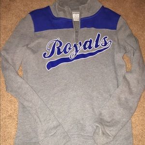 P/VS royals half-zip